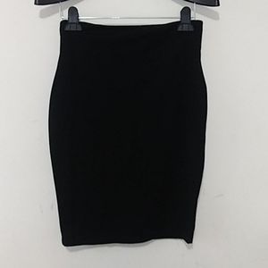 Solid Pencil Skirt